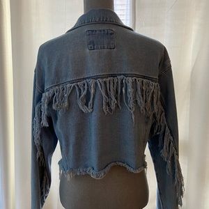 Fringe Jean Jacket